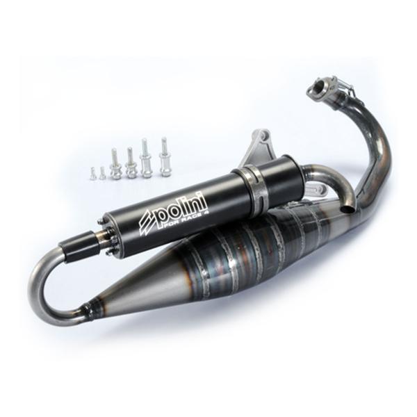 Polini marmitta MBK booster-Aprilia-Yamaha mod.for race 4