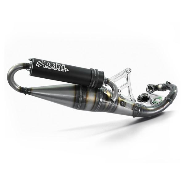 Polini muffler Peugeot ludix 50 homolog.scooter team 4