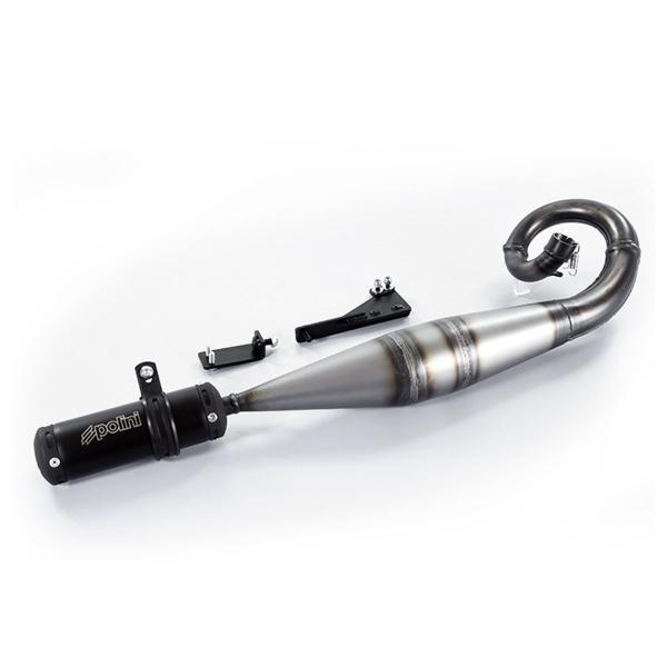 Polini muffler piaggio ciao-si 4 studs for race