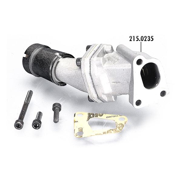 Polini collettore asp.monolamell.Vespa ets-pk-xl-hp d.19 3 f.