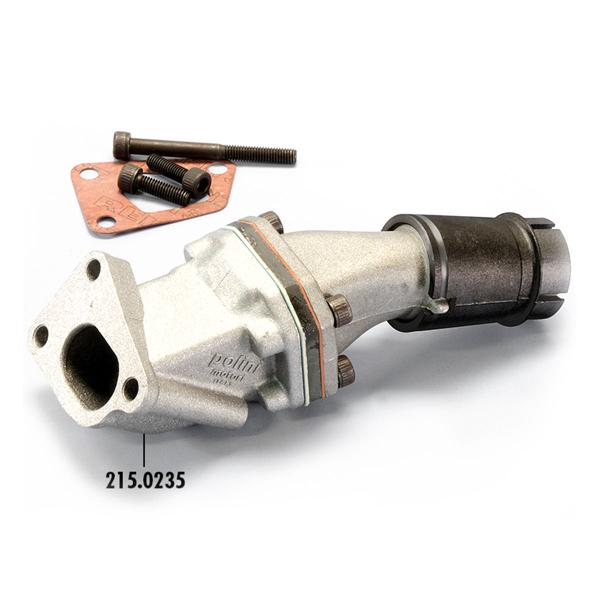 Polini collettore asp.monolamell.Vespa pk-xl-hp d.16/16 3 fori