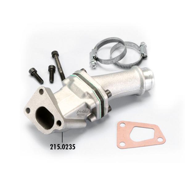 Polini collettore asp.monolam.Vespa pk 3 f. carb.cp