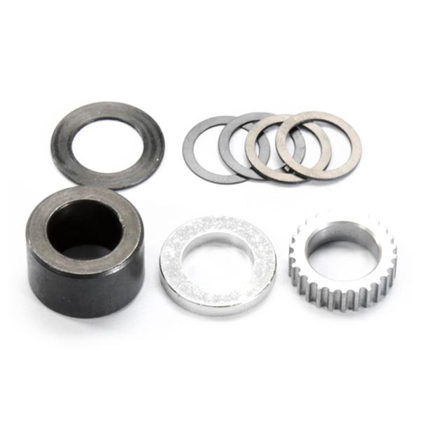 Polini gears with shim crankcase piaggio