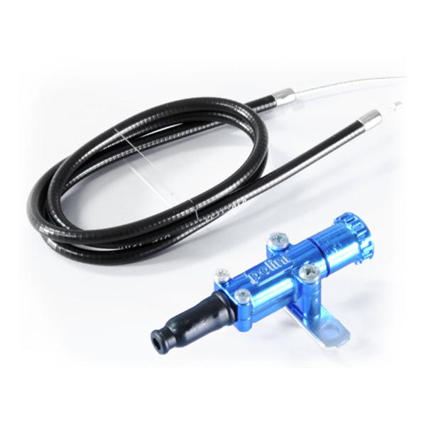 Polini comando starter aria blu completo di filo