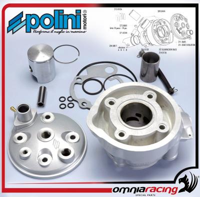 Polini Kit Gruppo Termico Alluminio D 40.2 - Rieju MRX / SMX / Spike / Tango Minarelli AM6