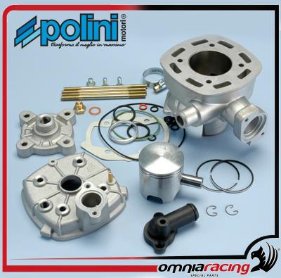 Polini - D 39.98 Aluminium Cylinder / Power Kit Peugeot Jet Force Carburetor H2O / Ludix Blaster
