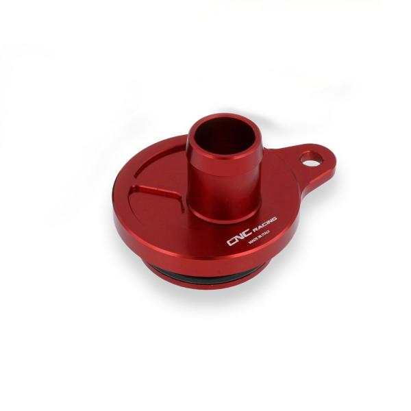 CNC Racing red breather valve Ducati Monster 1100S 2009-2010