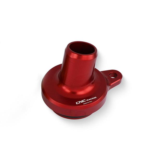 CNC Racing red breather valve Ducati Supersport 950S 2021-2023