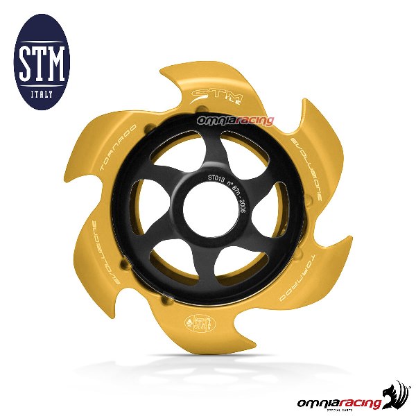 Clutch pusher plate TORNADO for STM EVO 90 mm clutch for gold colore