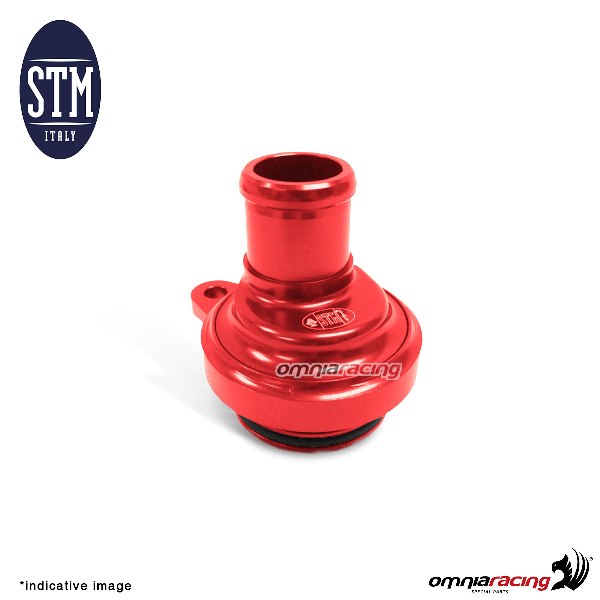 Oil breather STM red color