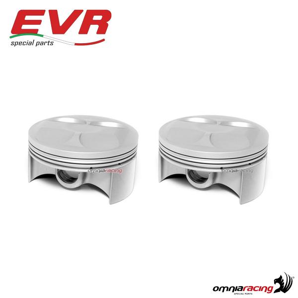 Coppia pistoni EVR alleggeriti diametro 68mm 2 segmenti per Yamaha Tmax 530 2012>2019