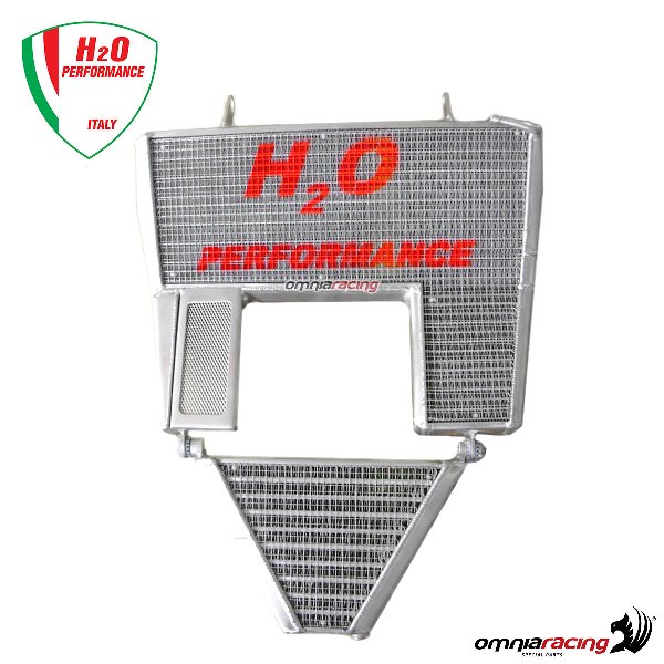 H2O Oversized water + oil radiator + mounting kit for Ducati 749/999