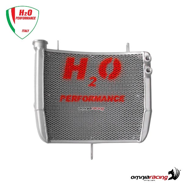 H2O Oversized water radiator + mounting kit for Honda Moto3 - acqua