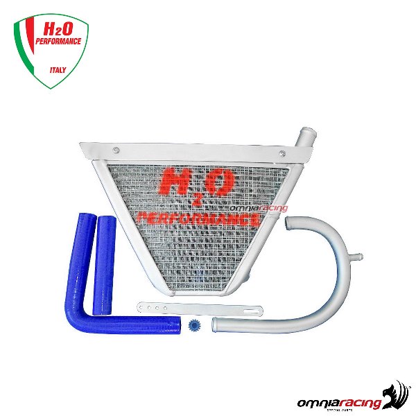 H2O Additional water radiator + mounting kit (Trofeo) for Honda CBR600RR 2012>2013