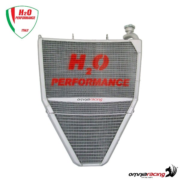 Radiatore acqua maggiorato H2O+oil rad.+kit di montaggio Triumph Daytona 675 2006-2007