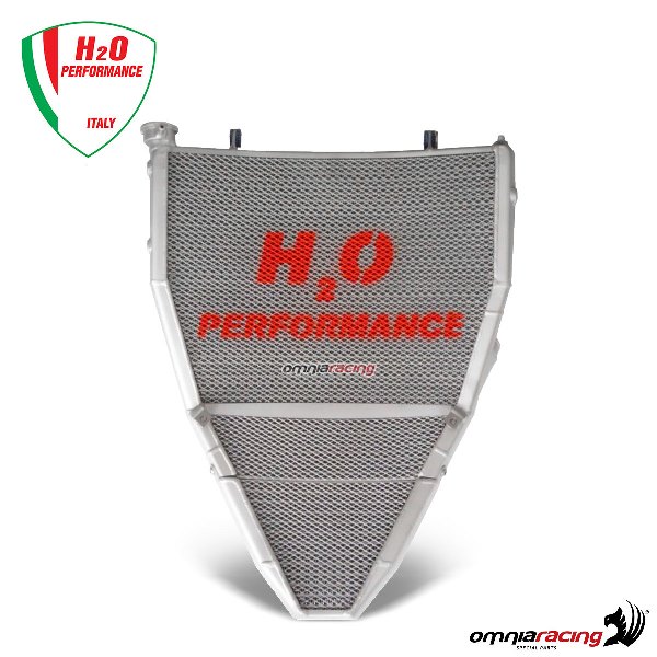 H2O Oversized water radiator + oil rad. + mounting kit for Mv Agusta F4 2010>2017