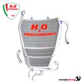 Radiatore acqua maggiorato H2O+Radiatore olio+kit di montaggio per BMW S1000RR