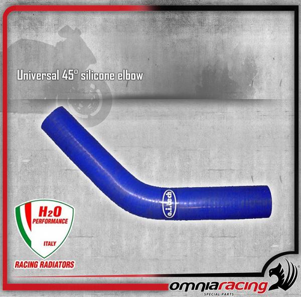 H2O Tubi silicone 45 gradi metri differenti 0,2 mt