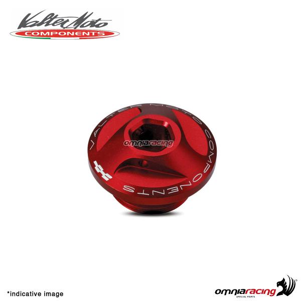 Valtermoto oil engine cap in red aluminum for BMW S1000RR 2009>2018