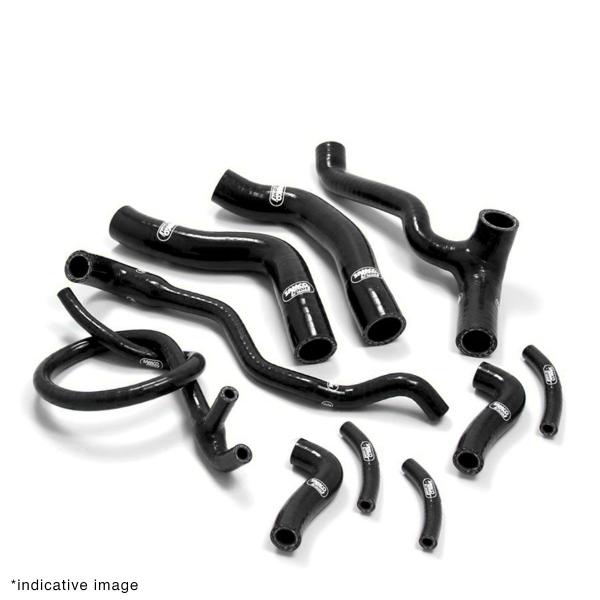 Kit tubi radiatore Samco neri Aprilia RSV4RR/RF 2009-2025