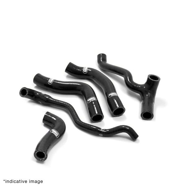 Kit tubi radiatore Samco neri Aprilia SXV550 2006-2011