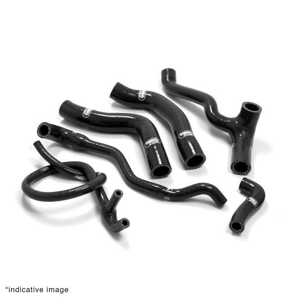 Kit tubi radiatore Samco neri Husaberg FE450/550/650 2004-2008