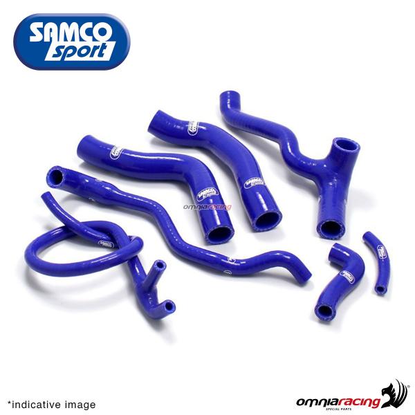 Kit tubi radiatore Samco colore blu per Honda CBR600RR PC40 2007>2017