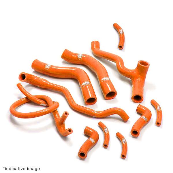 Kit tubi radiatore Samco arancione Ducati Monster 937 2021-2025