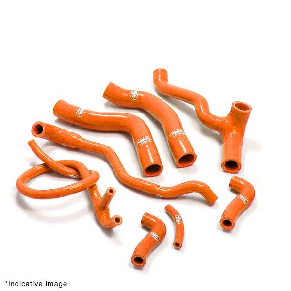 Kit tubi radiatore Samco arancione KTM 390RC 2014-2021