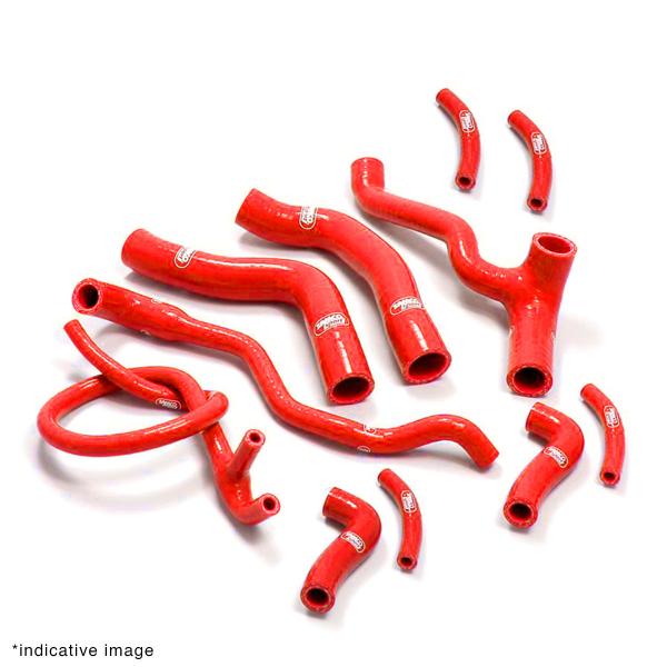 Kit tubi radiatore Samco rossi Yamaha YZF R1 2004-2006