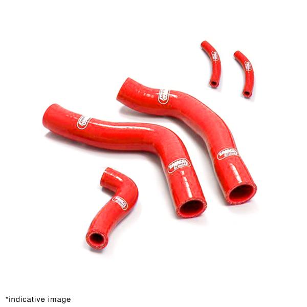 Kit tubi radiatore olio Samco rossi Aprilia RSV1000 R 2004-2009