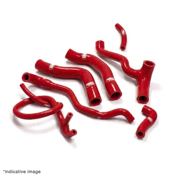 Kit tubi radiatore Samco rosso vipera Yamaha MT09 2021-2024