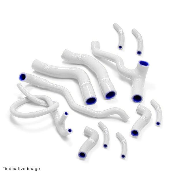 Kit tubi radiatore Samco bianchi Yamaha YZF R6 2003-2005