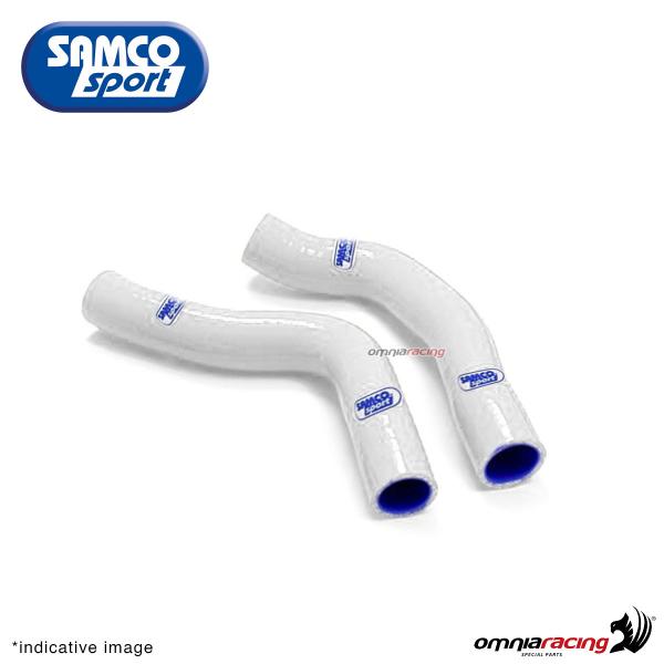 Kit tubi radiatore Samco colore bianco per BMW G450X Enduro 2009>2011
