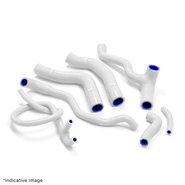 Kit tubi radiatore bypass termico Samco bianchi Race Ducati 1098 Race 2009-2011