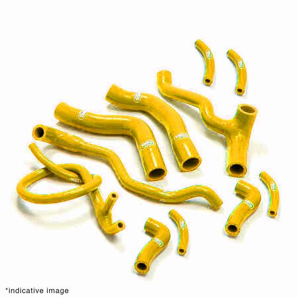 Kit tubi radiatore Samco gialli Ducati Monster 937 2021-2025