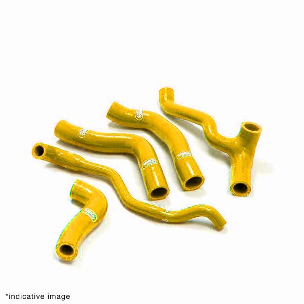 Kit tubi radiatore Samco gialli Husaberg 390/450/550/650FE FX FS 2009-2012