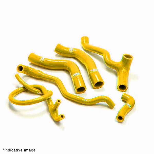 Kit tubi radiatore Samco gialli Husaberg FE450/550/650 2004-2008