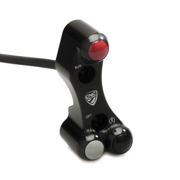 Pulsantiera destra CNC Racing nera pompa Brembo Aprilia RSV4 Factory 2009-2014