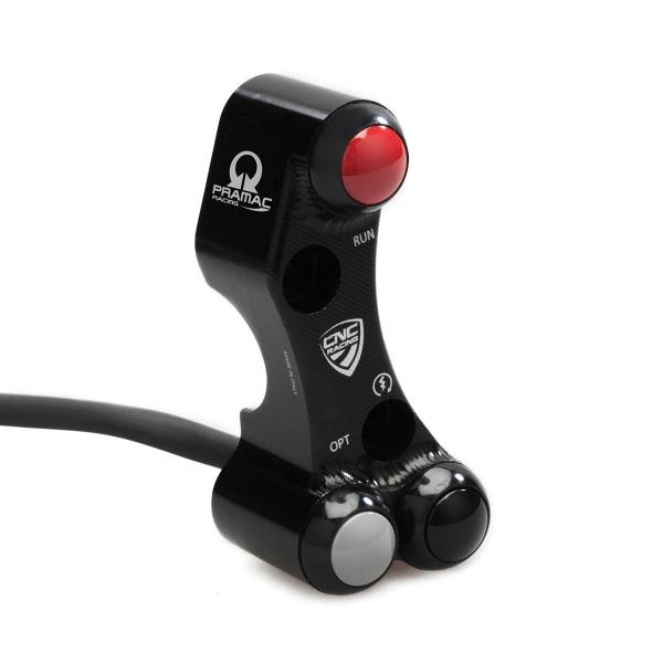 CNC Racing right black handlebar switch Pramac Brembo pump Ducati Monster 1100S 2009-2010