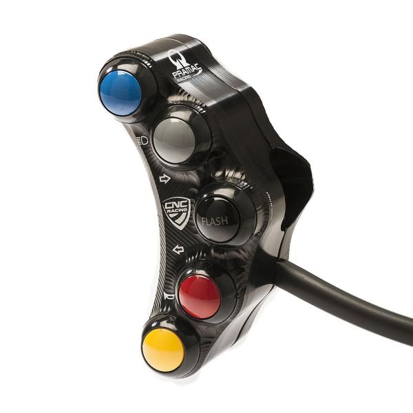 CNC Racing left black handlebar switch road Pramac Ducati Monster 1100 2009-2010