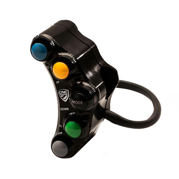 CNC Racing left black handlebar switch Ducati Panigale V4 2018-2024