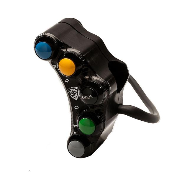CNC Racing left black handlebar switch road Ducati Streetfighter V4 2020-2024
