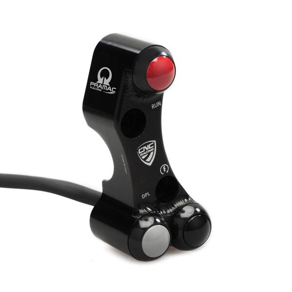 CNC Racing right black handlebar switch Pramac Brembo pump Ducati Panigale V4 2018-2024