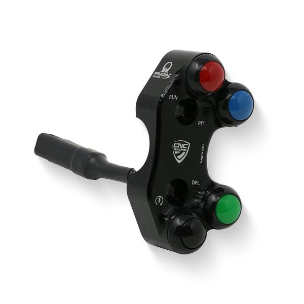 CNC Racing right black handlebar switch Pramac Brembo pump Ducati Panigale V4R 2019-2021