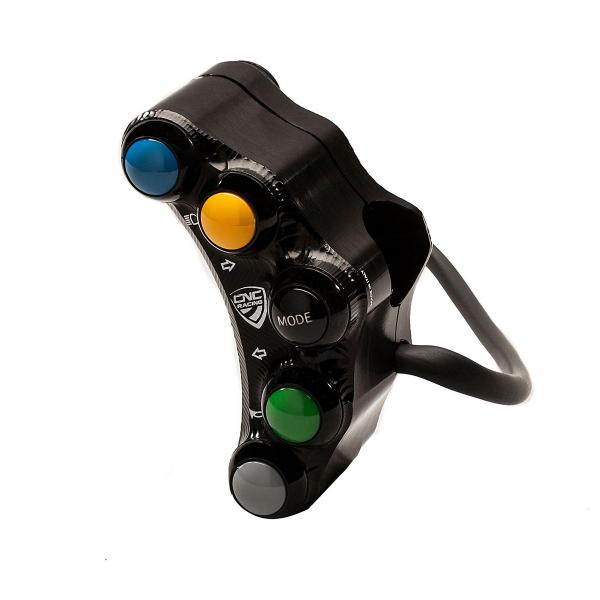 CNC Racing left black handlebar switch road Ducati Panigale V2 2020-2024
