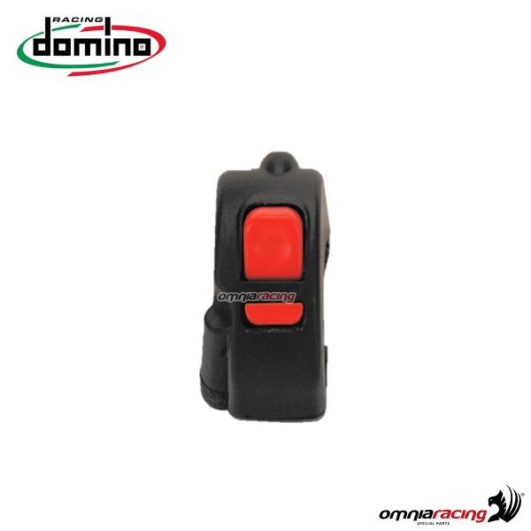 Pulsantiera Domino serie 5D destro universale colore nero