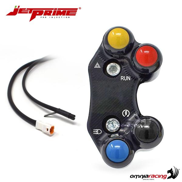 JetPrime right handlebar switches 4 button in aluminum for Ducati SuperSport 950/S 2021>