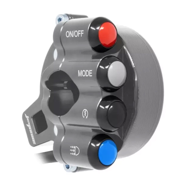 Comando gas con pulsantiera integrata JetPrime Racing Titanio BMW S1000RR 2015-2016