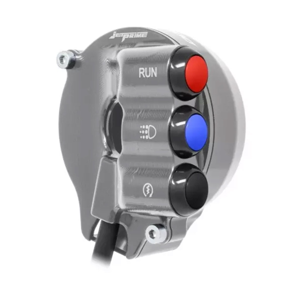 Comando gas con pulsantiera integrata JetPrime Titanio Aprilia Dorsoduro 900 2017-2018
